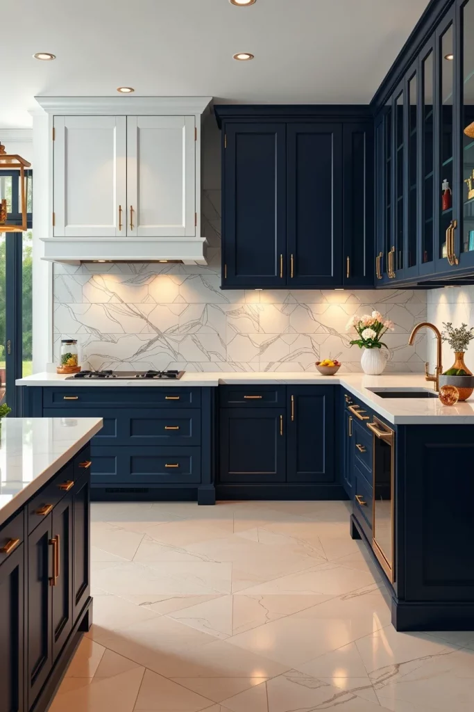 56 Navy Blue Kitchen Interior Design Ideas For A Stylish And Artistic Home
