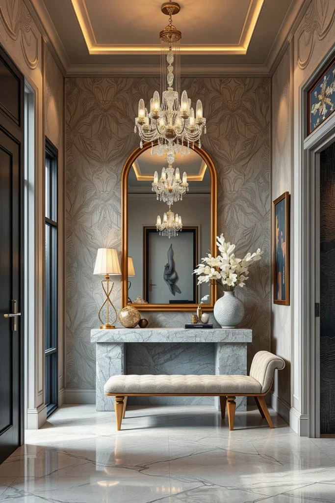 59 Modern Hallway Decor Styling Ideas To Create A Stunning Entryway