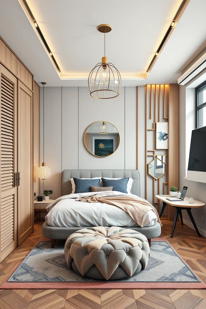 58 Curved Furniture Small Bedroom Design Ideas For Stylish Compact Spaces