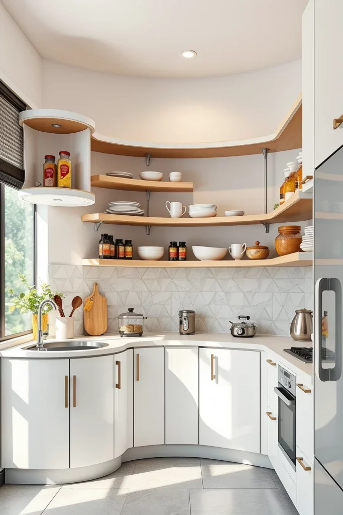 58 Open Shelving Ideas For Small Kitchens That Maximize Style And Storage