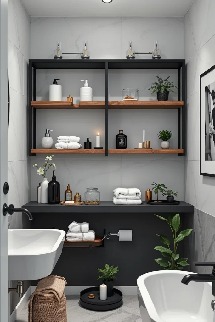 54 Black And White Bathroom Decor Ideas For A Stylish And Timeless Space