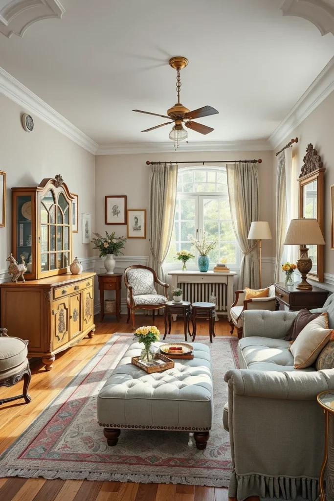 57 Vintage Living Room Decor Ideas For A Timeless And Cozy Home