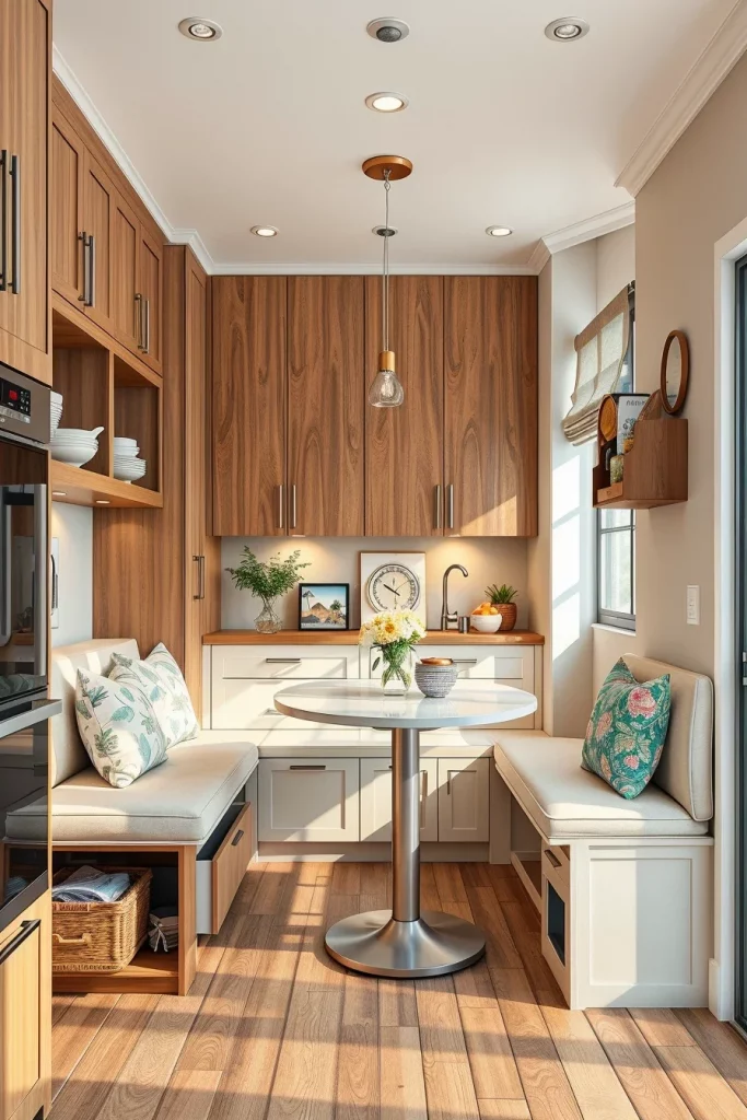 54 Compact Kitchen Design With Smart Storage Ideas For Stylish Small Spaces