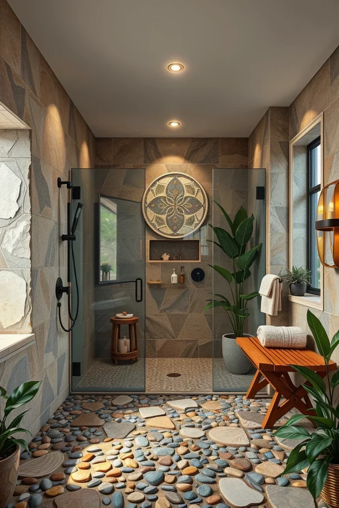 54 Modern Afrohemian Bathroom Decor Ideas For A Stylish And Relaxing Space