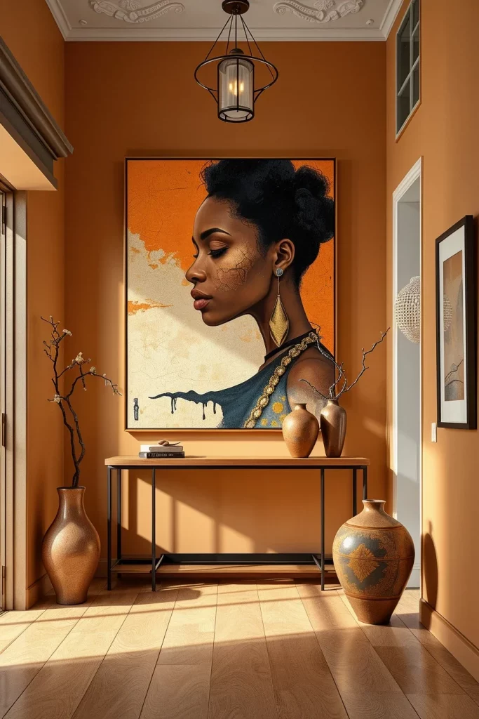 60 Afrohemian Hallway Decor Ideas To Create A Stylish And Cultural Entryway
