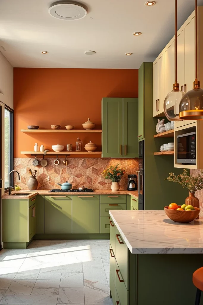 58 Small Kitchen Color Schemes Modern Style For Elegant And Functional Spaces