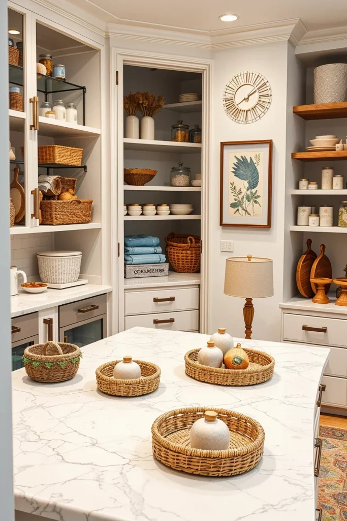 58 Pantry Decor With Woven Baskets Ideas To Create A Stylish And Organized Space