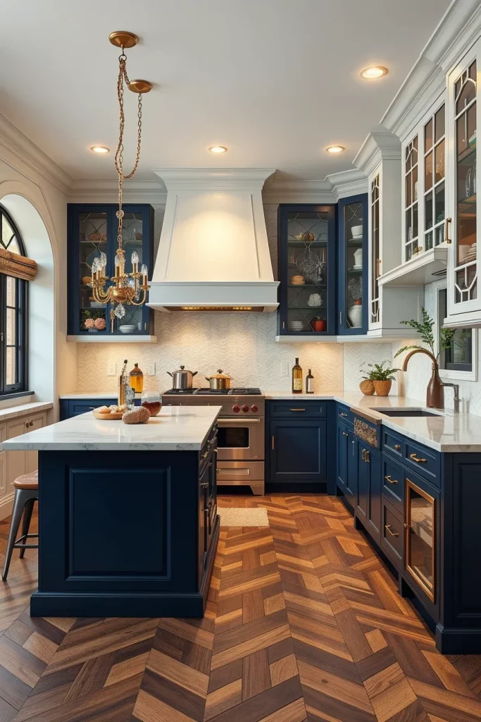 56 Navy Blue Kitchen Interior Design Ideas For A Stylish And Artistic Home