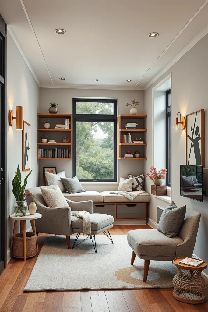 57 Small Space-Saving Living Room Ideas To Maximize Every Inch