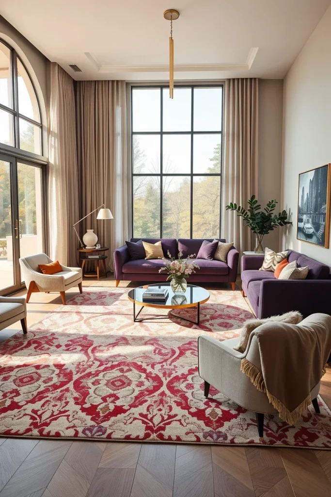 57 Plum Living Room Ideas For A Luxurious And Stylish Home