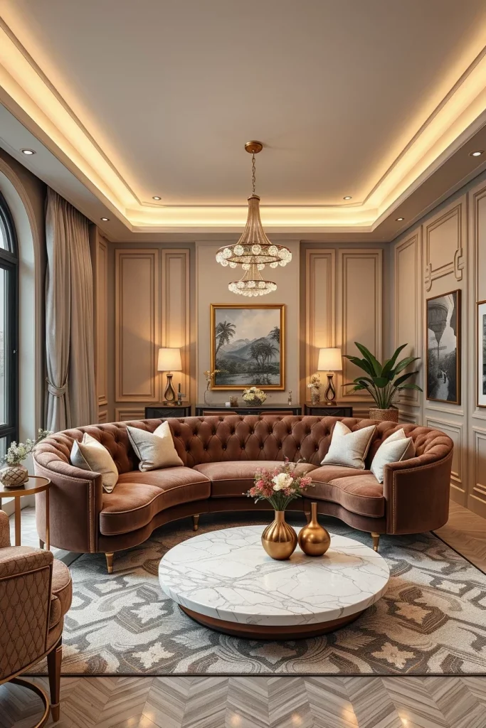 60 Curved Furniture Small Living Room Design Ideas To Maximize Style And Space