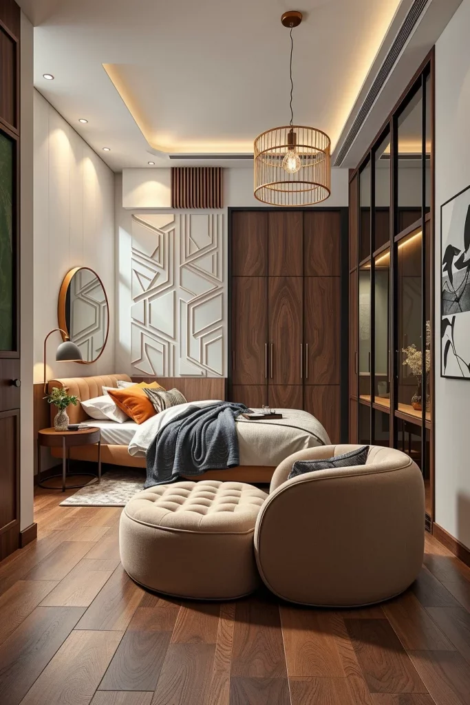 58 Curved Furniture Small Bedroom Design Ideas For Stylish Compact Spaces