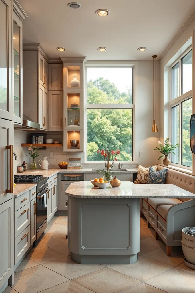 57 Curved Furniture Small Kitchen Design Ideas For A Stylish And Space-Saving Home