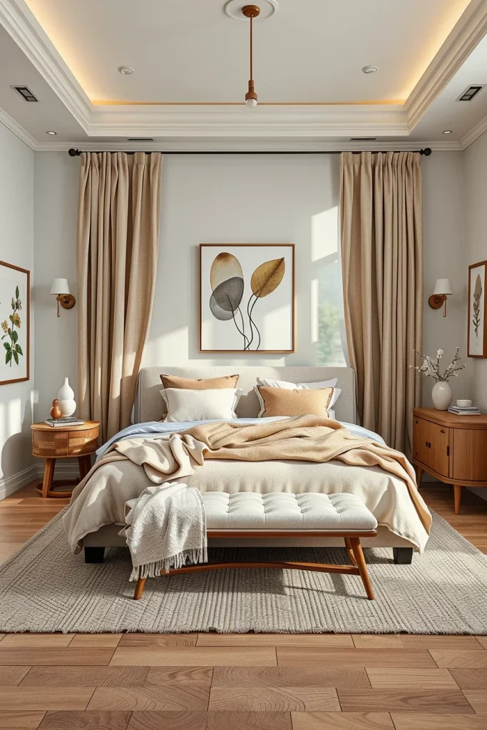 60 Natural Bedroom Aesthetic Ideas To Create A Calm And Cozy Retreat
