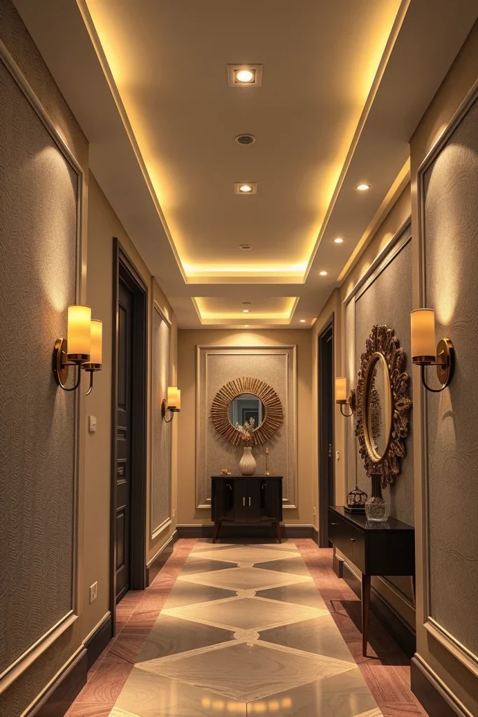 58 Modern Hallway Lighting Ideas To Brighten And Elevate Your Home
