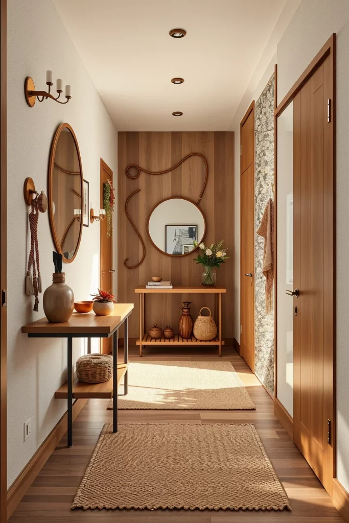 60 Afrohemian Hallway Decor Ideas To Create A Stylish And Cultural Entryway