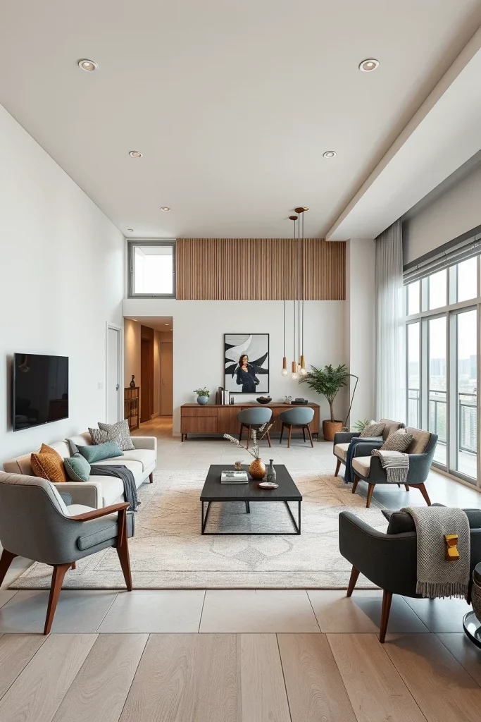 60 Minimalist Apartment Living Room Ideas For A Stylish And Modern Home