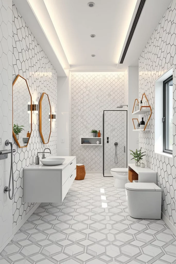 58 White Bathroom Decor Styling Ideas For A Timeless And Elegant Space