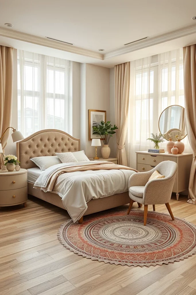 58 Curved Furniture Small Bedroom Design Ideas For Stylish Compact Spaces