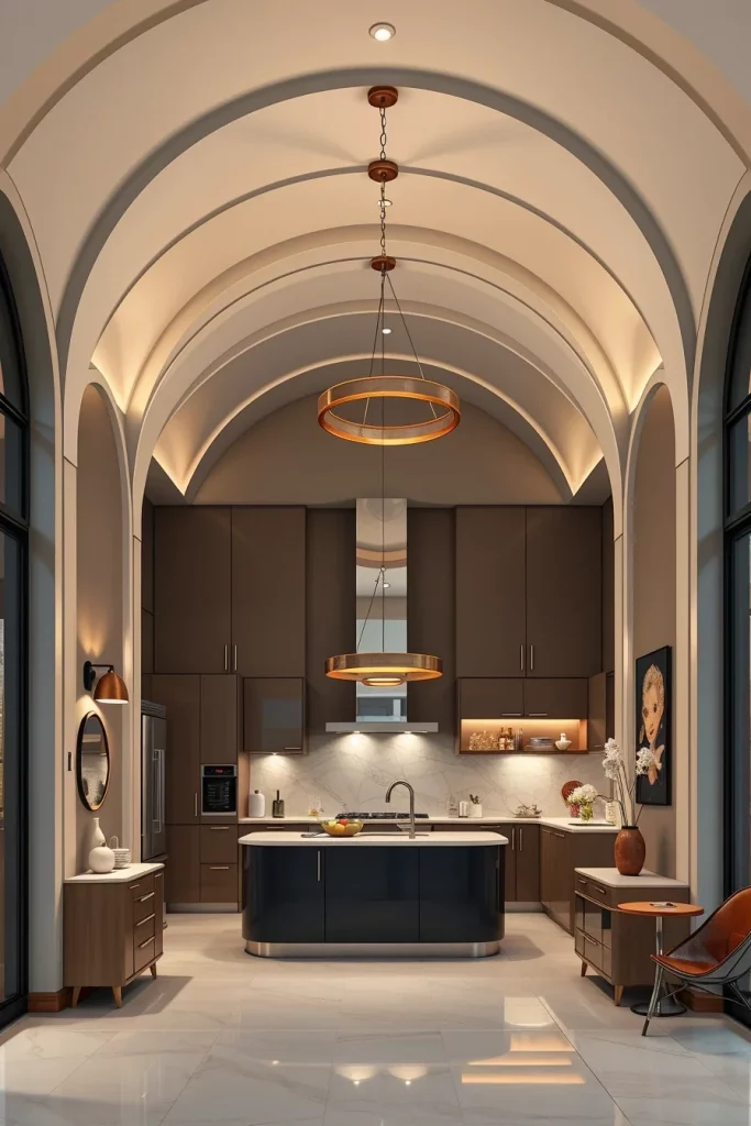 57 Curved Furniture Small Kitchen Design Ideas For A Stylish And Space-Saving Home