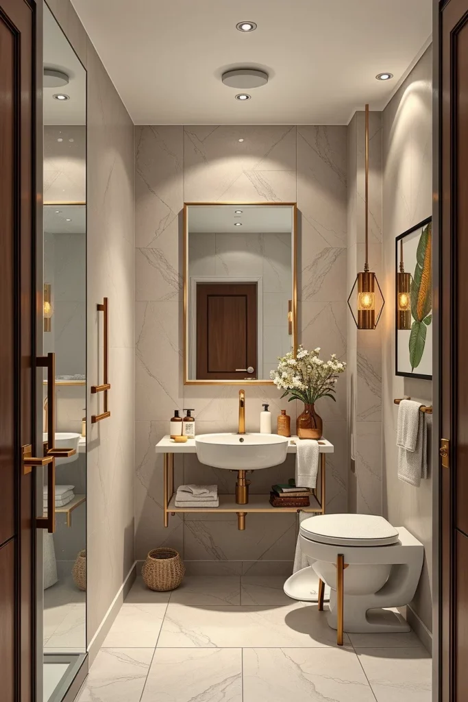 54 Small Bathroom Makeover Decorating Ideas To Transform Your Tiny Space
