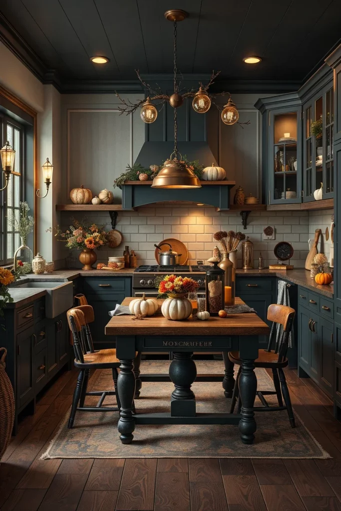53 Dark Cottagecore Kitchen Ideas For A Cozy And Moody Home