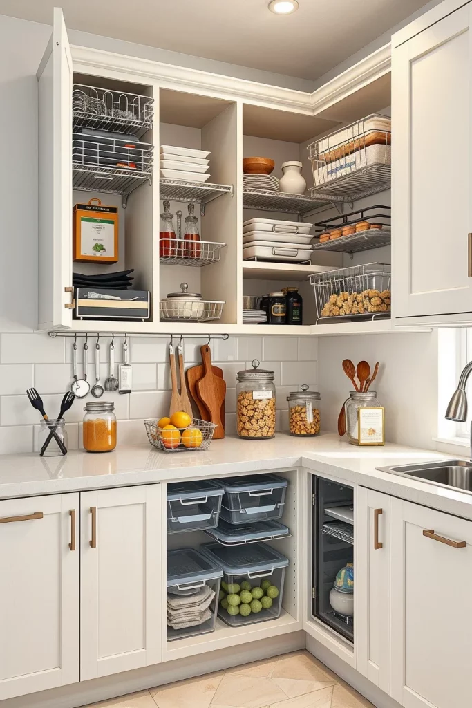 52 Clever Cabinet Organization For Small Kitchens To Maximize Every Inch Of Space