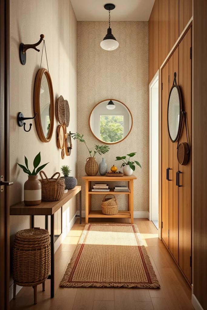 60 Afrohemian Hallway Decor Ideas To Create A Stylish And Cultural Entryway
