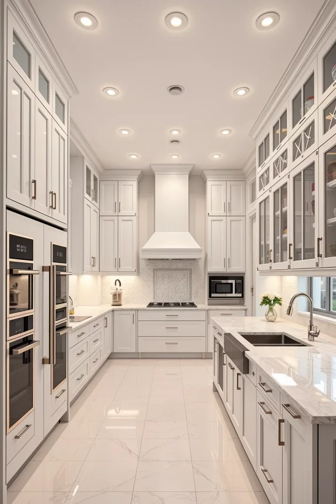 58 White Kitchen Trends To Create A Stylish And Modern Space