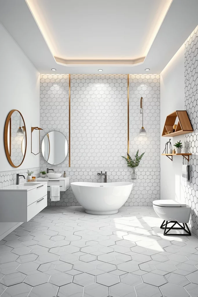 58 White Bathroom Decor Styling Ideas For A Timeless And Elegant Space