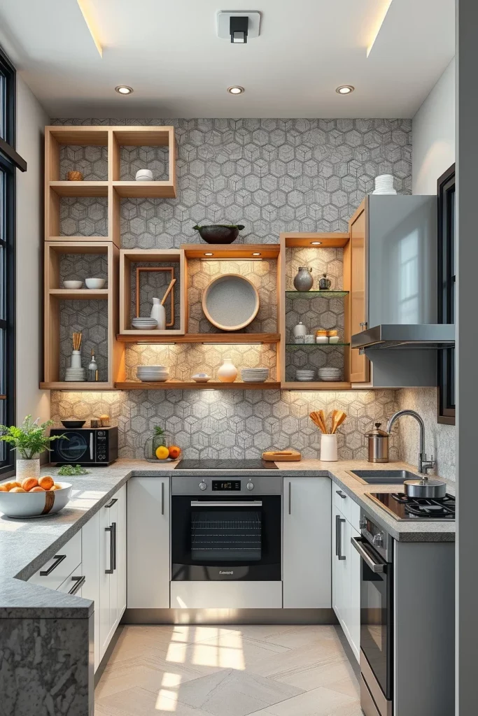 58 Open Shelving Ideas For Small Kitchens That Maximize Style And Storage
