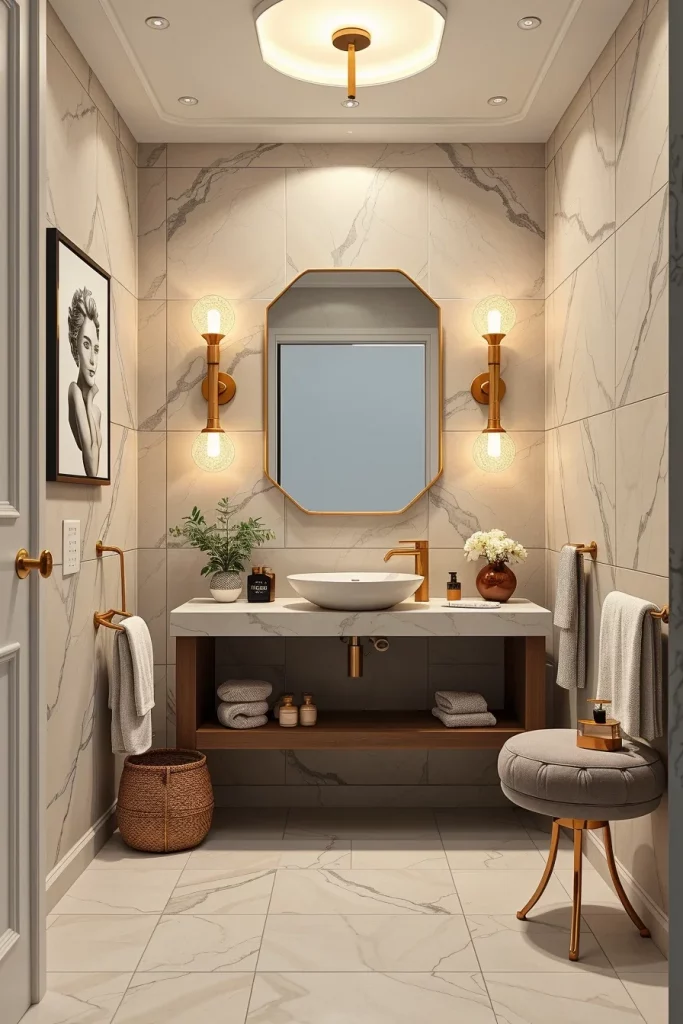 54 Small Bathroom Makeover Decorating Ideas To Transform Your Tiny Space