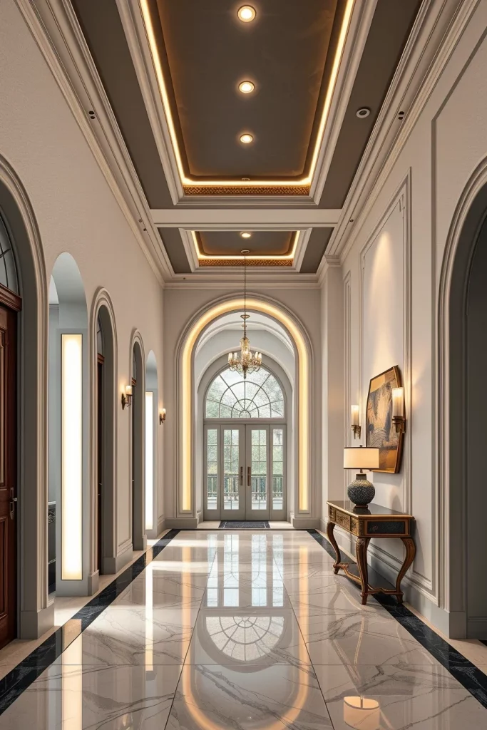 58 Modern Hallway Lighting Ideas To Brighten And Elevate Your Home