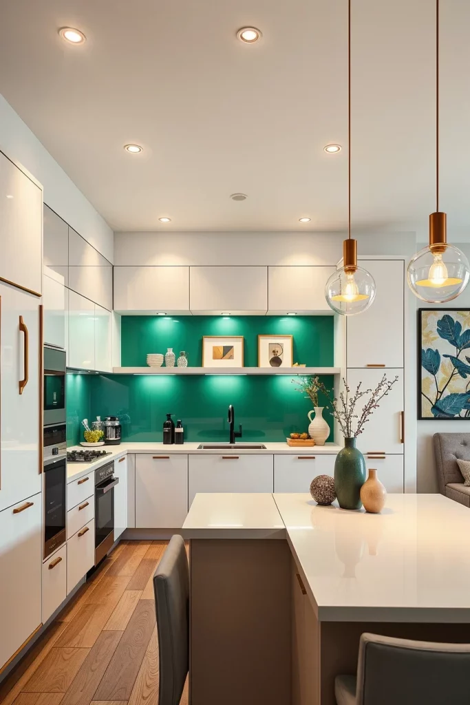 58 Small Kitchen Color Schemes Modern Style For Elegant And Functional Spaces