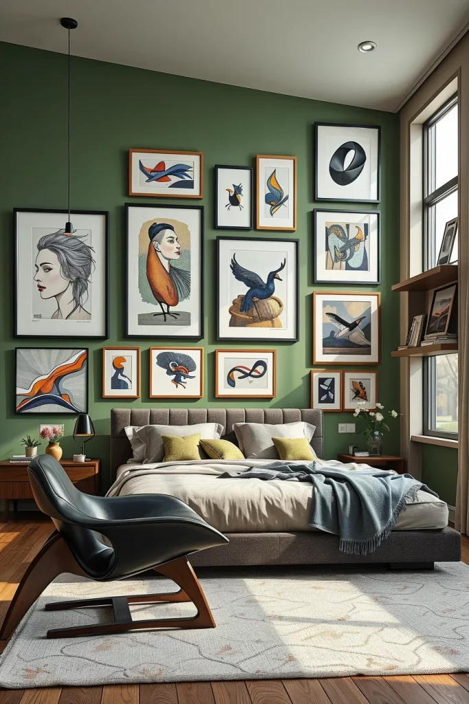 55 Modern Green Bedroom Ideas For A Stylish And Refreshing Retreat