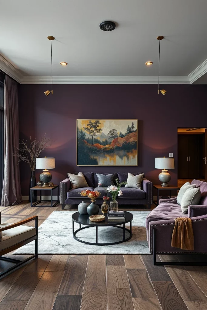 57 Plum Living Room Ideas For A Luxurious And Stylish Home