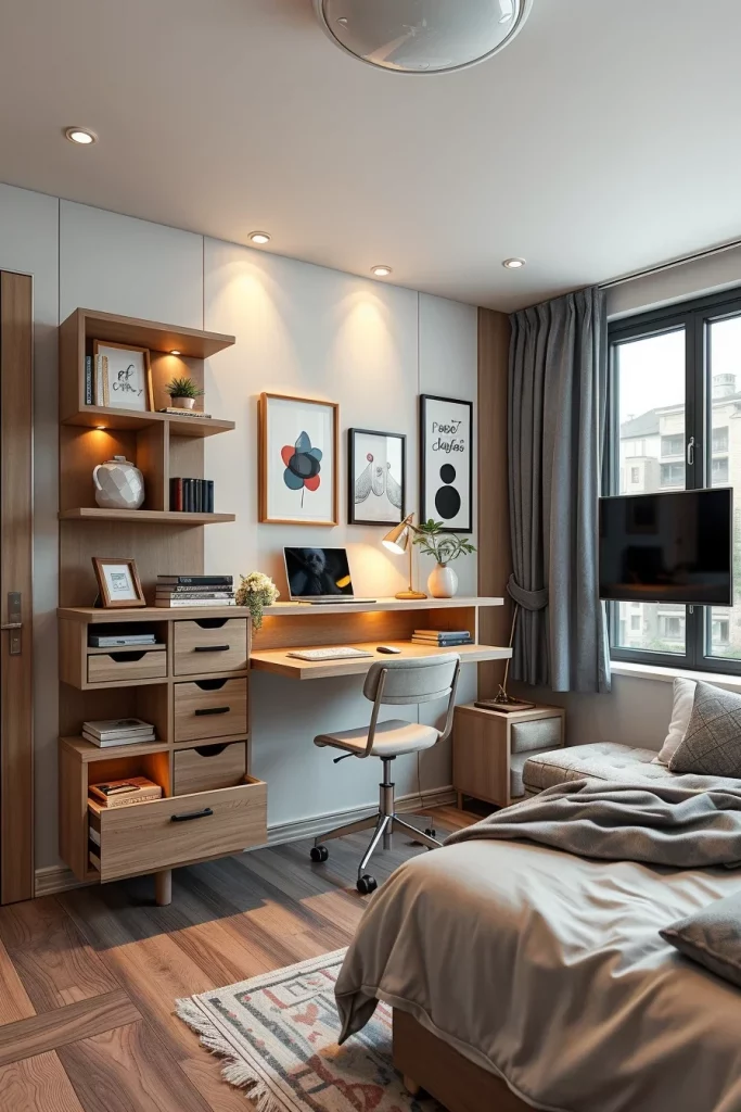 57 Small Bedroom Storage Ideas To Maximize Space In Style