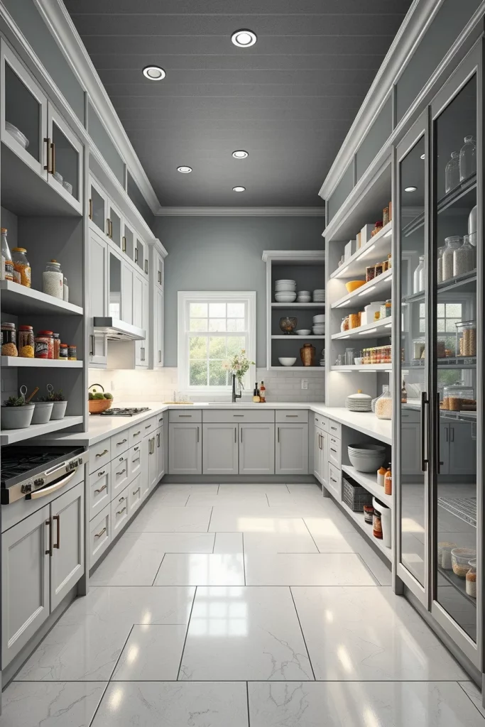 56 Gray White Kitchen Organization Ideas For A Stylish And Clutter-Free Space