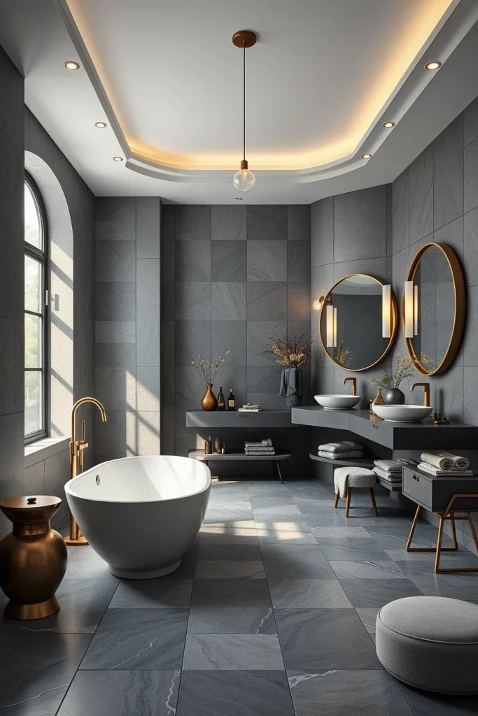 58 Modern Gray Bathroom Interior Trends That Redefine Contemporary Luxury