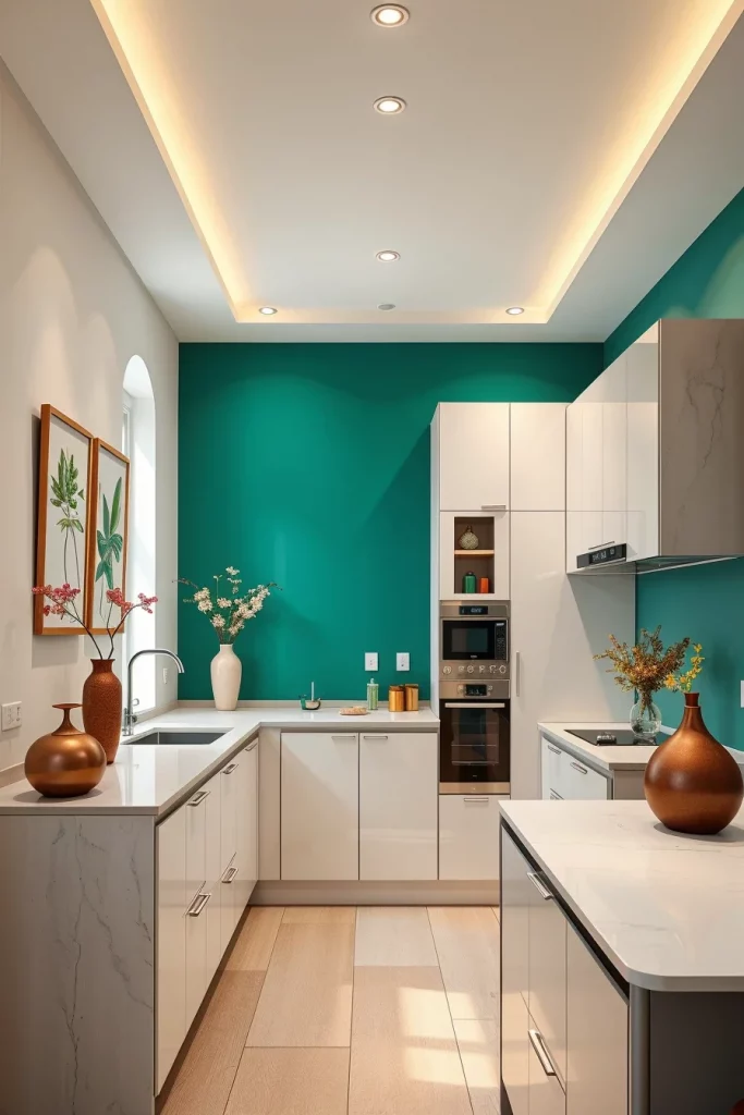 58 Small Kitchen Color Schemes Modern Style For Elegant And Functional Spaces