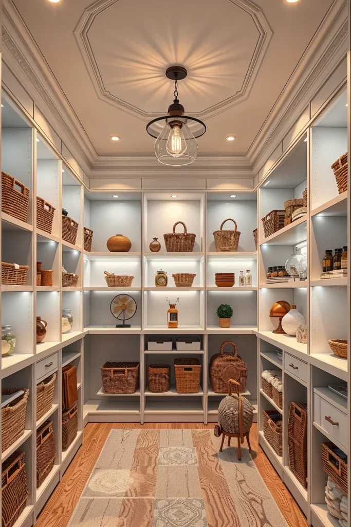 58 Pantry Decor With Woven Baskets Ideas To Create A Stylish And Organized Space