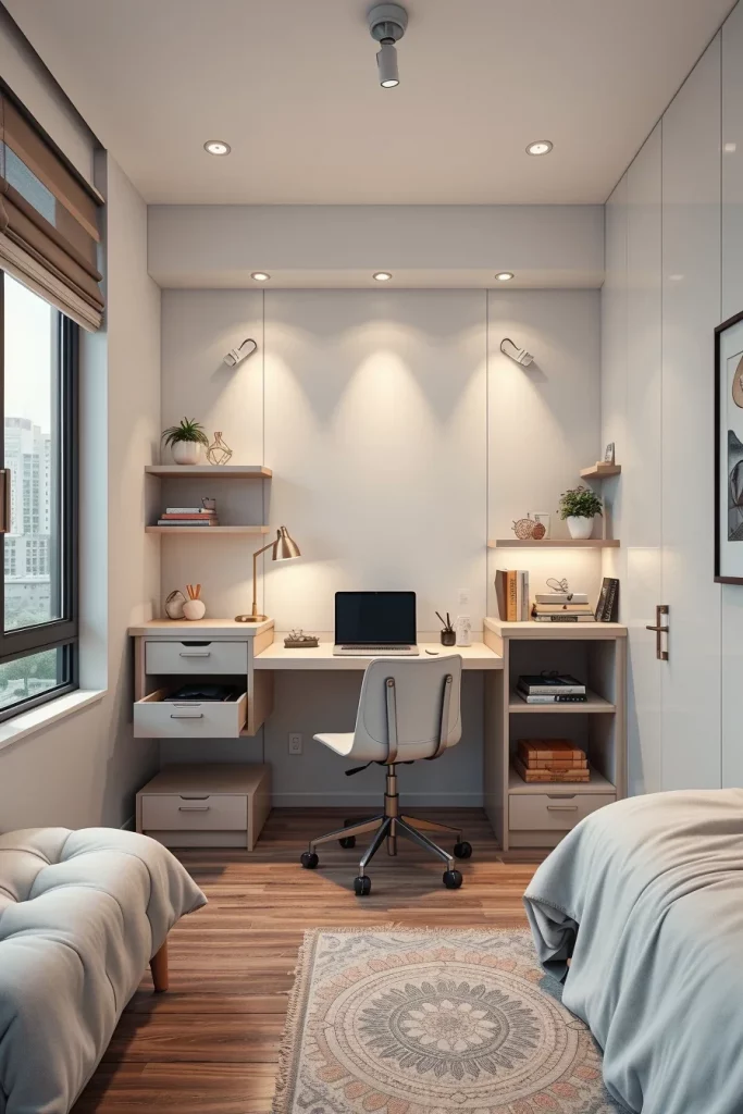 57 Small Bedroom Storage Ideas To Maximize Space In Style