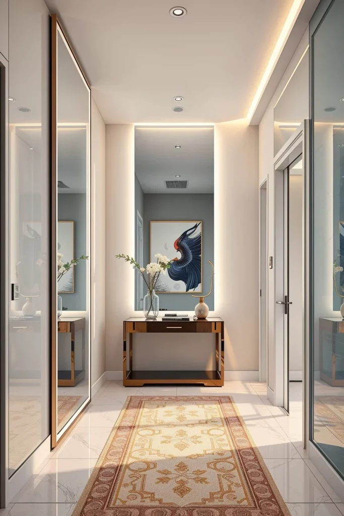 59 Modern Hallway Decor Styling Ideas To Create A Stunning Entryway