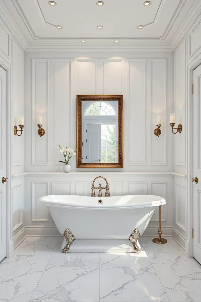 58 White Bathroom Decor Styling Ideas For A Timeless And Elegant Space