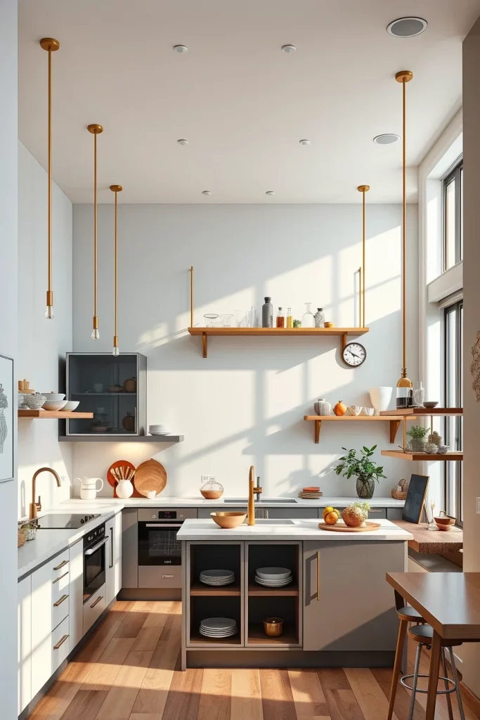 58 Open Shelving Ideas For Small Kitchens That Maximize Style And Storage