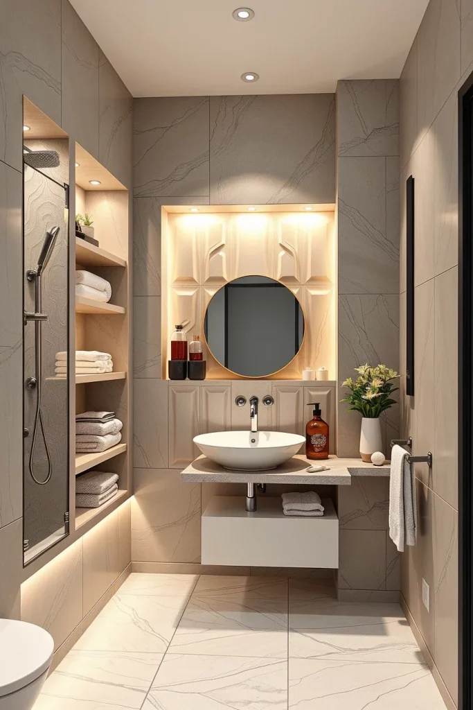 54 Small Bathroom Makeover Decorating Ideas To Transform Your Tiny Space