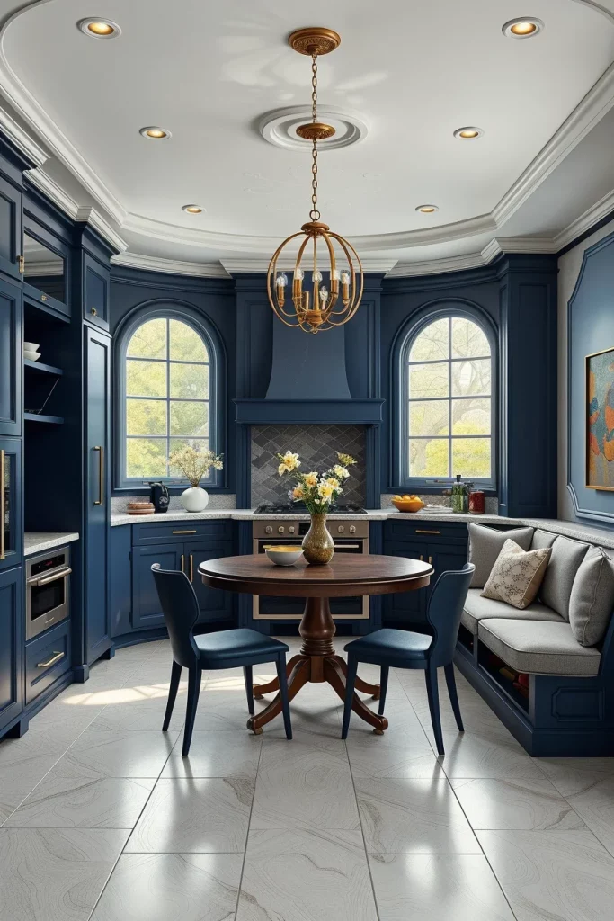 56 Navy Blue Kitchen Interior Design Ideas For A Stylish And Artistic Home