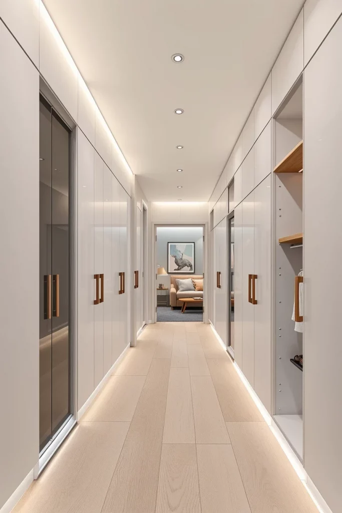 57 Modern Narrow Hallway Decorating Ideas To Transform Small Spaces