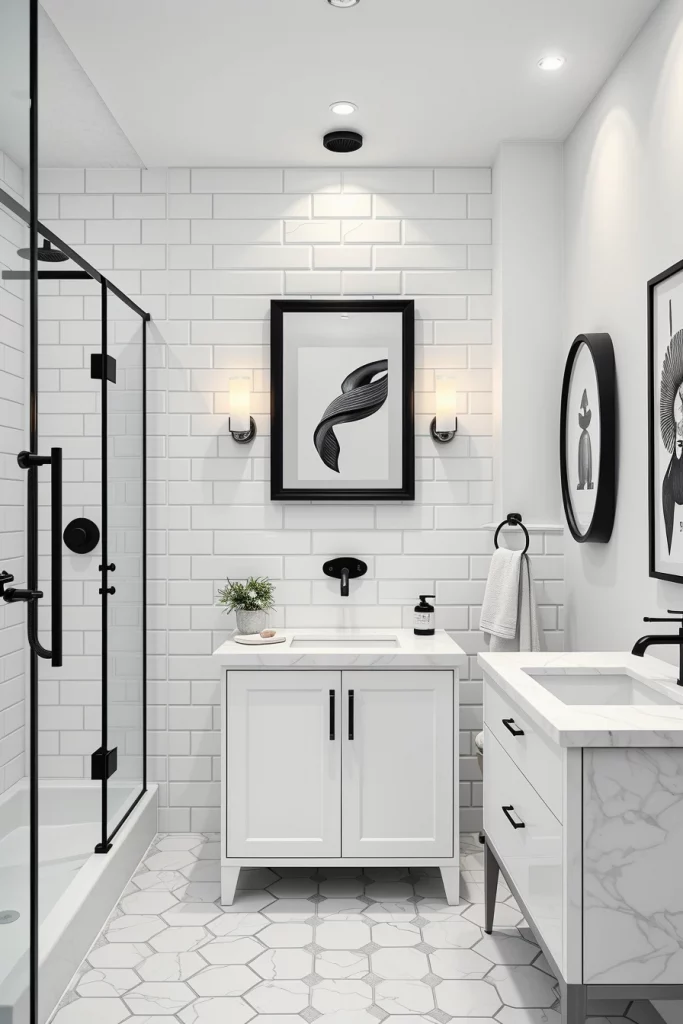 58 White Bathroom Decor Styling Ideas For A Timeless And Elegant Space