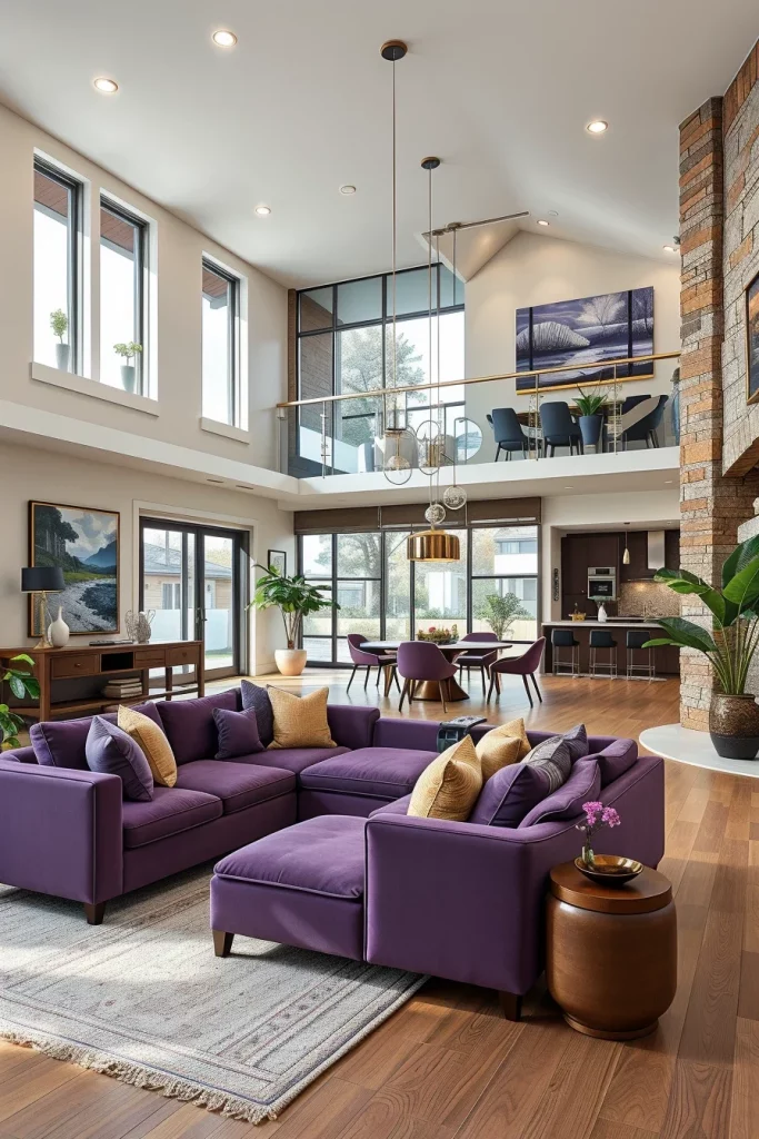 57 Plum Living Room Ideas For A Luxurious And Stylish Home